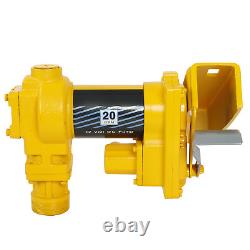 12V 20GPM Fuel Transfer Pump Diesel Gas Gasoline Kerosene Car Truck Tractor