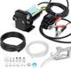 12V DC 3.7GPM Gasoline Diesel Oil Transfer Pump Fuel Diesel Kerosene Pump Hoses