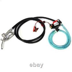 12V Diesels Oil And Fuel Transfer Auto Extractor Pump Oil Suction Pump With Nozzle