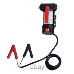 12V Electric Diesel Oil And Fuel Transfer Extractor Pump 10GPM with Nozzl &Hose