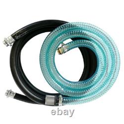 12V Electric Diesel Oil And Fuel Transfer Extractor Pump 10GPM with Nozzl &Hose