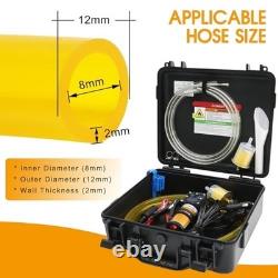 12V Electric Fuel Transfer Pump 110GPH Gasoline Diesel Oil Pump Kit, Portable