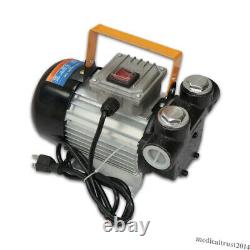 16GPM 550W Electric Oil Diesel Fuel Transfer Pump Self Priming 60L/min Oil Pump