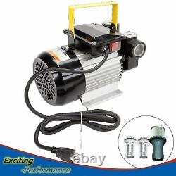 16GPM 550W Oil Diesel Fuel Transfer Pump Self Priming 110V AC 60L/min Oil Pump