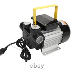 16GPM 550W Oil Diesel Fuel Transfer Pump Self Priming 110V AC 60L/min Oil Pump