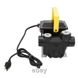 16GPM 550W Oil Diesel Fuel Transfer Pump Self Priming 110V AC 60L/min Oil Pump