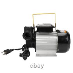 16GPM 550W Oil Diesel Fuel Transfer Pump Self Priming 110V AC 60L/min Oil Pump