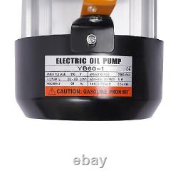16GPM 550W Oil Diesel Fuel Transfer Pump Self Priming 110V AC 60L/min Oil Pump