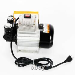 16GPM Self Priming Electric Oil Diesel Fuel Transfer Pump Diesel Kerosene Pump