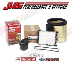 17 Ford 6.7 6.7l Powerstroke Diesel Motorcraft Oem Oil Air & Fuel Filter Kit