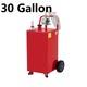 20/30/35/40 Gallon Gas Caddy Fuel Diesel Transfer Tank WithPump Oil Container Hose