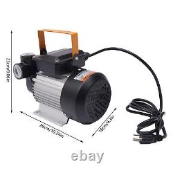 20-60L/min Electric Diesel Oil Fuel Transfer Extractor Pump 2800rpm+Nozzle Hose