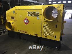 2011 Wacker Neuson HI750 DIESEL / OIL Heater including fuel tank