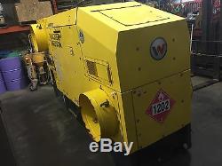 2011 Wacker Neuson HI750 DIESEL / OIL Heater including fuel tank