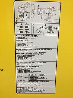 2011 Wacker Neuson HI750 DIESEL / OIL Heater including fuel tank