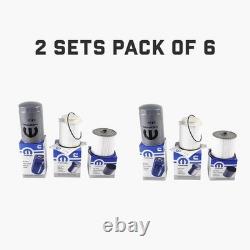2013-2018 RAM 2500-5500 6.7L DIESEL OIL FUEL FILTER KIT MOPAR 2 Set (Pack of 6)