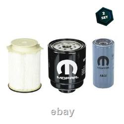 2013-2018 RAM 2500-5500 6.7L DIESEL OIL FUEL FILTER KIT MOPAR 2 Set (Pack of 6)