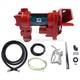 20GPM 12V Red Fuel Transfer Pump withNozzle Kit for Car Truck Tractor Diesel