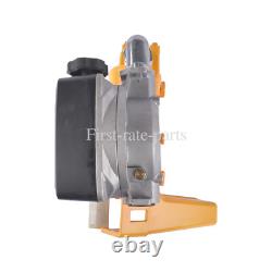 20GPM 12V Yellow Fuel Transfer Pump for Gasoline Diesel withOil Meter + Nozzle Kit