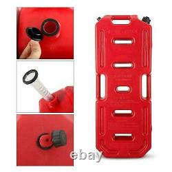 20L Fuel Tank Gas Oil Petrol Storage Can Container + Lock Mount For Jeep ATV UTV