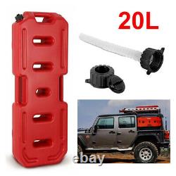 20L Fuel Tank Oil Petrol Storage Can Container Pack for Jeep ATV UTV Motorcycles
