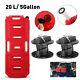 20L Fuel Tank Oil Petrol Storage Can Container withLock Mounts for ATV UTV SUV