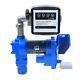 265W 12V 20 GPM Diesel Gasoline Anti-Explosive Fuel Transfer Pump with Oil Meter
