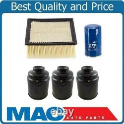 (3) Fuel Water Separator & Air Oil Filters for Ram 2500 6.7L Turbo Diesel 13-18