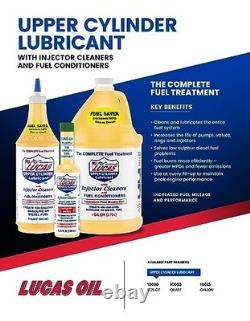 (3 Pack) Lucas Oil 10013 Fuel Treatment 1 Gallon