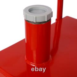 30 Gallon Gas Caddy With Wheels Fuel Fuel Diesel Oil Transfer Tank Portable Pump