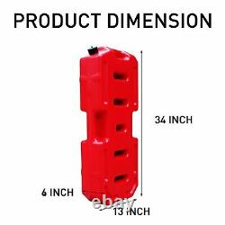 30L 8Gallon Fuel Tank Can Gas Oil Container for Polaris RZR ATV UTV Jeep SUV 4x4