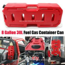30L Fuel Oil Container Gas Petrol Storage Can Tank For Jeep Off Road ATV SUV UTV