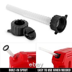 30L Fuel Tank Gas Oil Can Container+Mount Locks withKeys For Jeep Wrangler ATV SUV