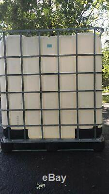330 Gallon Tote water diesel fuel rain storage Food grade ibc farm vegetable oil