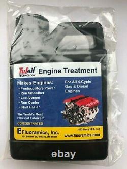 3x TUFOIL Engine treatment Oil additive Lubricant for diesel & gas 473 ml 16 oz