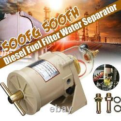 500FG 500FH Diesel Marine Trucks Fuel Filter Oil Water Separator+Bolt Ring
