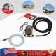 550W 110V Electric Oil Fuel Diesel Gas Transfer Pump WithMeter Hose with Nozzle