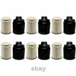 6PCS For 2013-2018 RAM 2500 3500 5500 6.7L DIESEL OIL FUEL FILTER KIT