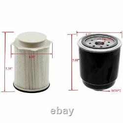 6PCS For 2013-2018 RAM 2500 3500 5500 6.7L DIESEL OIL FUEL FILTER KIT Fit