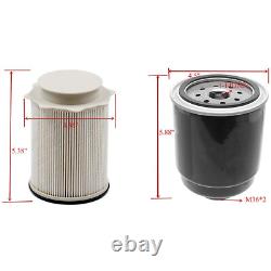 6PCS For 2013-2018 RAM 2500 3500 5500 6.7L DIESEL OIL FUEL FILTER KIT Fit
