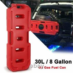 8 Gallon 30L Can Gas Diesel Oil Petrol Fuel Spare Tank Container Off Road ATV