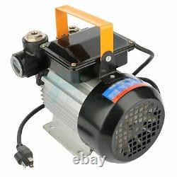 AC 110V Oil Pump Electric Transfer With Aluminum Casing Self Prime Fuel Diesel