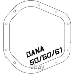 AFE 46-71100B Pro Series Differential Cover For 2017-21 Ford Superduty withDana 60