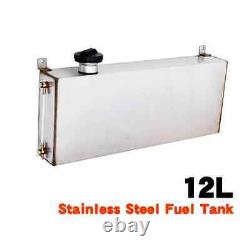 Air Diesel Heater Fuel Tank 12L Stainless Steel OIL Can forJ6 For Car Truck