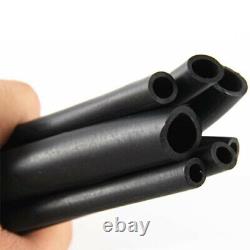 Black Fluorine Rubber Tube Fuel Hose Engine Petrol, Diesel, Oil Line Fuel Pipe