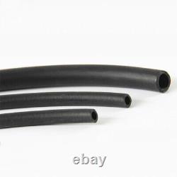 Black Fluorine Rubber Tube Fuel Hose Engine Petrol, Diesel, Oil Line Fuel Pipe