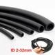 Black Fluorine Rubber Tube Fuel Hose Petrol Diesel Oil Line Pipe Tubing &Oslash; 1-32mm