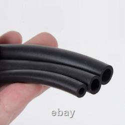 Black Fluorine Rubber Tube Fuel Hose Petrol Diesel Oil Line Pipe Tubing Ø 1-32mm