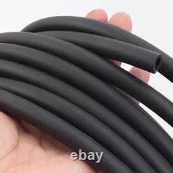 Black Fluorine Rubber Tube Fuel Hose Petrol Diesel Oil Line Pipe Tubing Ø 1-32mm Black Fluorine Rubber Tube Fuel Hose Petrol Diesel Oil Line Pipe Tubing Ø 1-32mm
