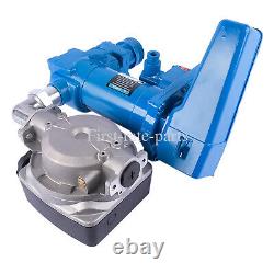 Blue Fuel Transfer Pump 20GPM 12V for Transfer of Gasoline Diesel with Oil Meter